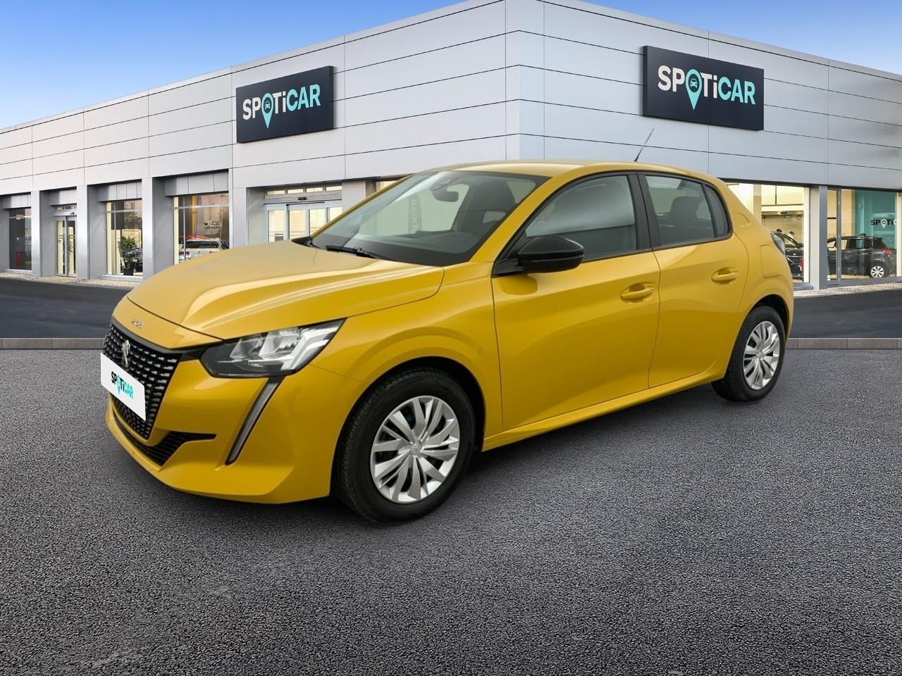 PEUGEOT PEUGEOT 208 Occasion Jaune Essence sans plomb 2022