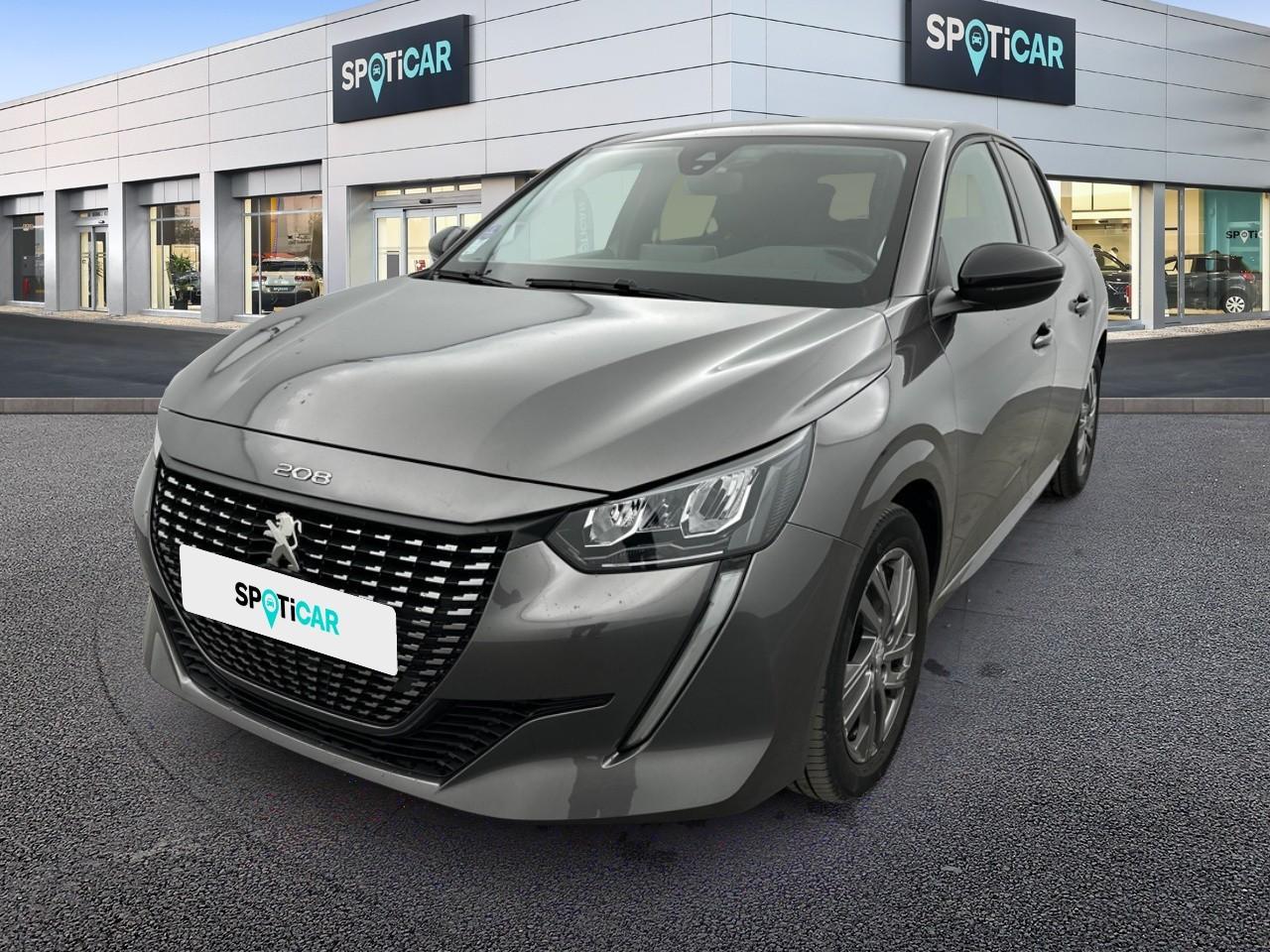 PEUGEOT PEUGEOT 208 Occasion Gris Essence sans plomb 2021