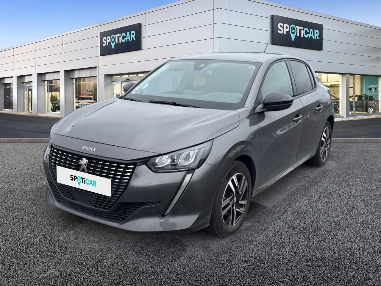 PEUGEOT PEUGEOT 208 Occasion Gris Essence sans plomb 2022