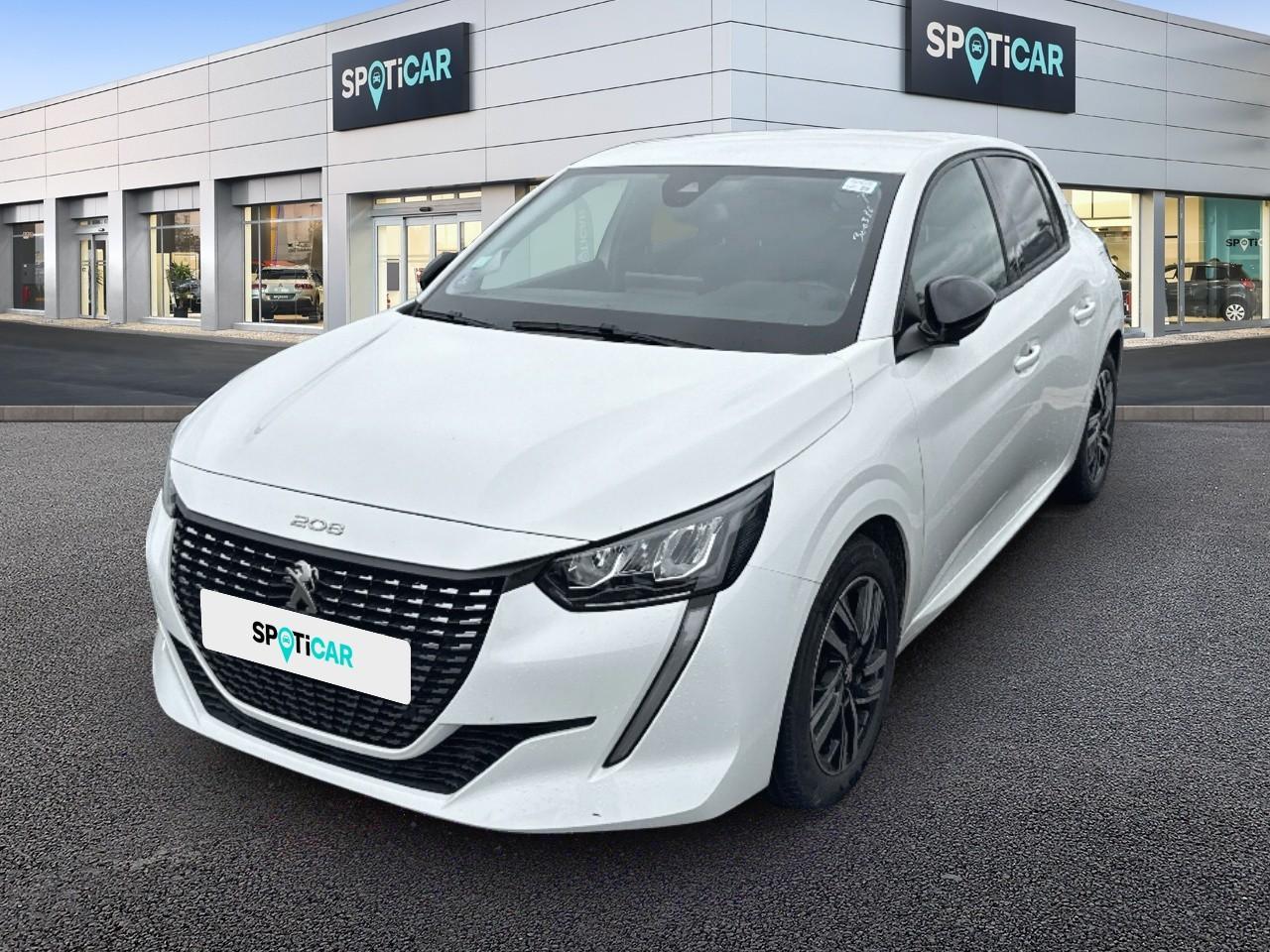 PEUGEOT PEUGEOT 208 Occasion Blanc Essence sans plomb 2023