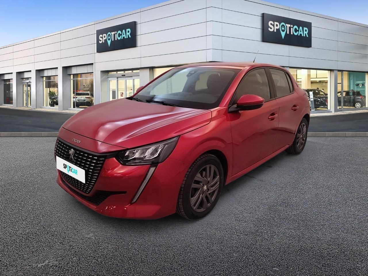 PEUGEOT PEUGEOT 208 Occasion Noir Essence sans plomb 2021