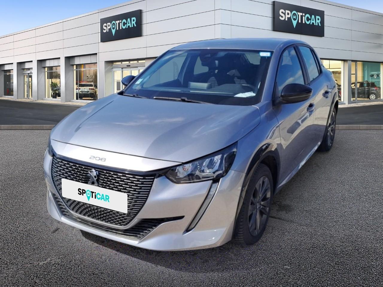 PEUGEOT PEUGEOT 208 Occasion Gris Courant électrique 2022