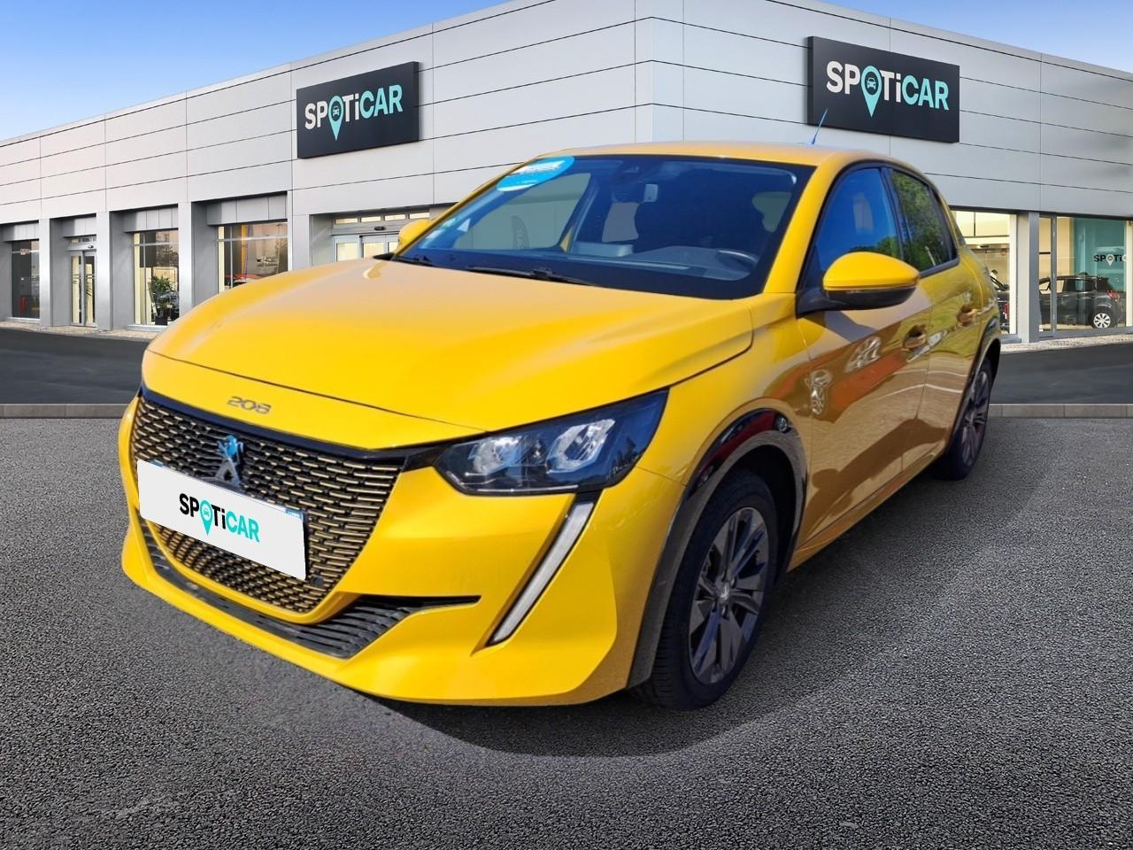 PEUGEOT PEUGEOT 208 Occasion Jaune Courant électrique 2021
