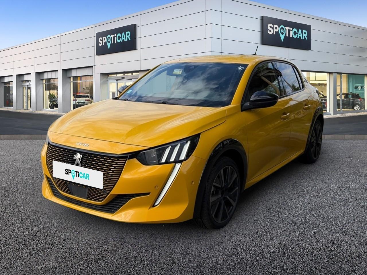PEUGEOT PEUGEOT 208 Occasion Jaune Courant électrique 2023