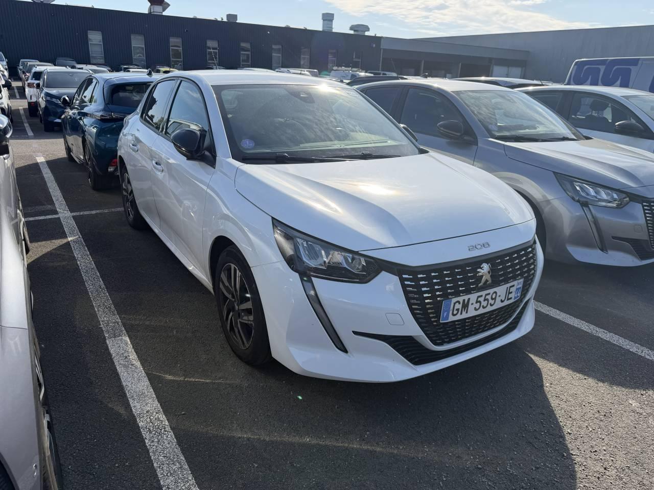 PEUGEOT PEUGEOT 208 Occasion Blanc Essence sans plomb 2023