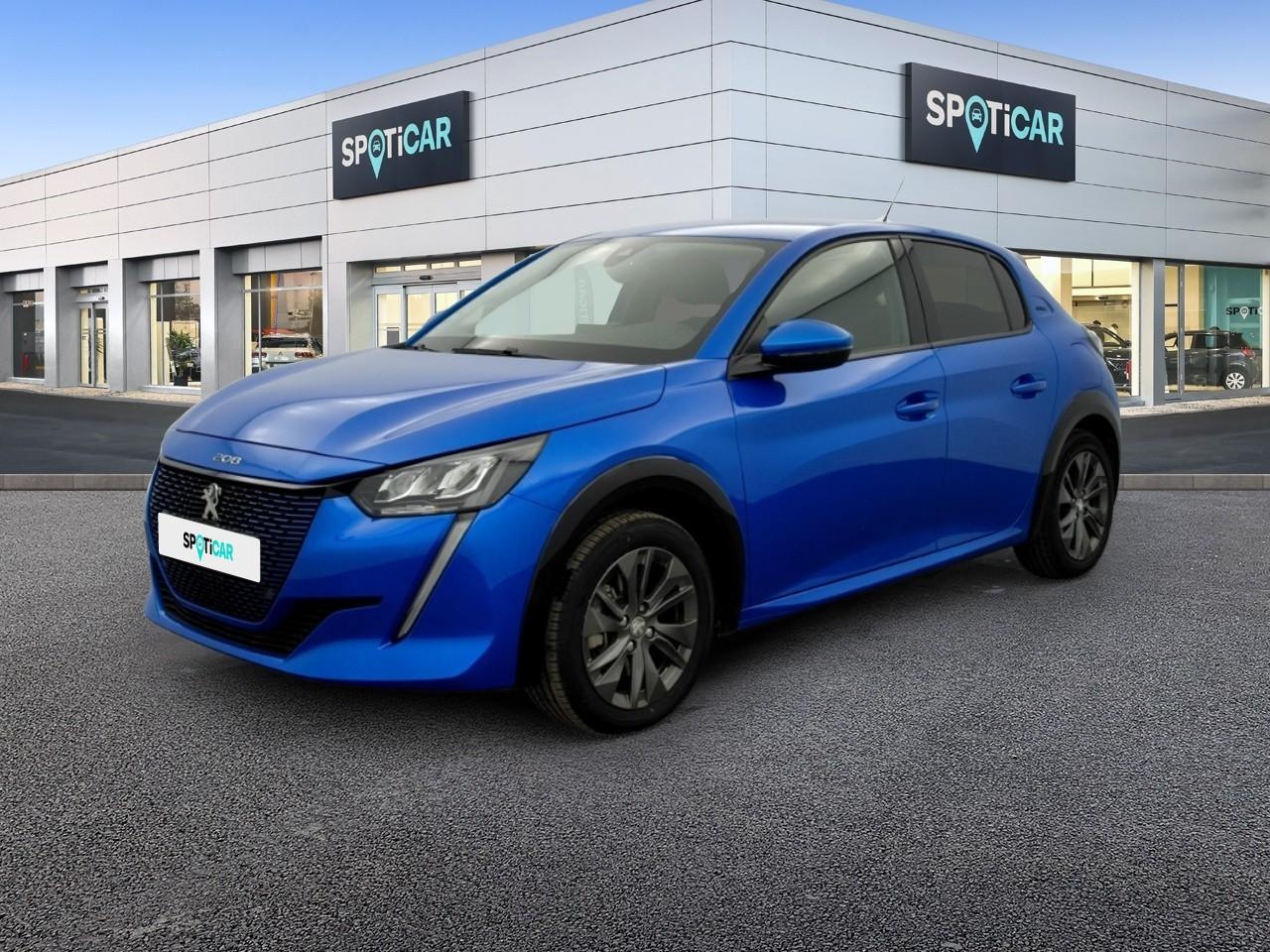 PEUGEOT PEUGEOT 208 Occasion Bleu Courant électrique 2021