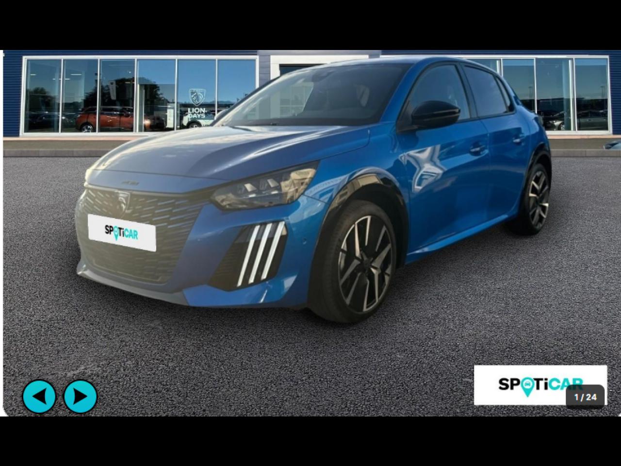 PEUGEOT PEUGEOT 208 Occasion Bleu Essence sans plomb 2025