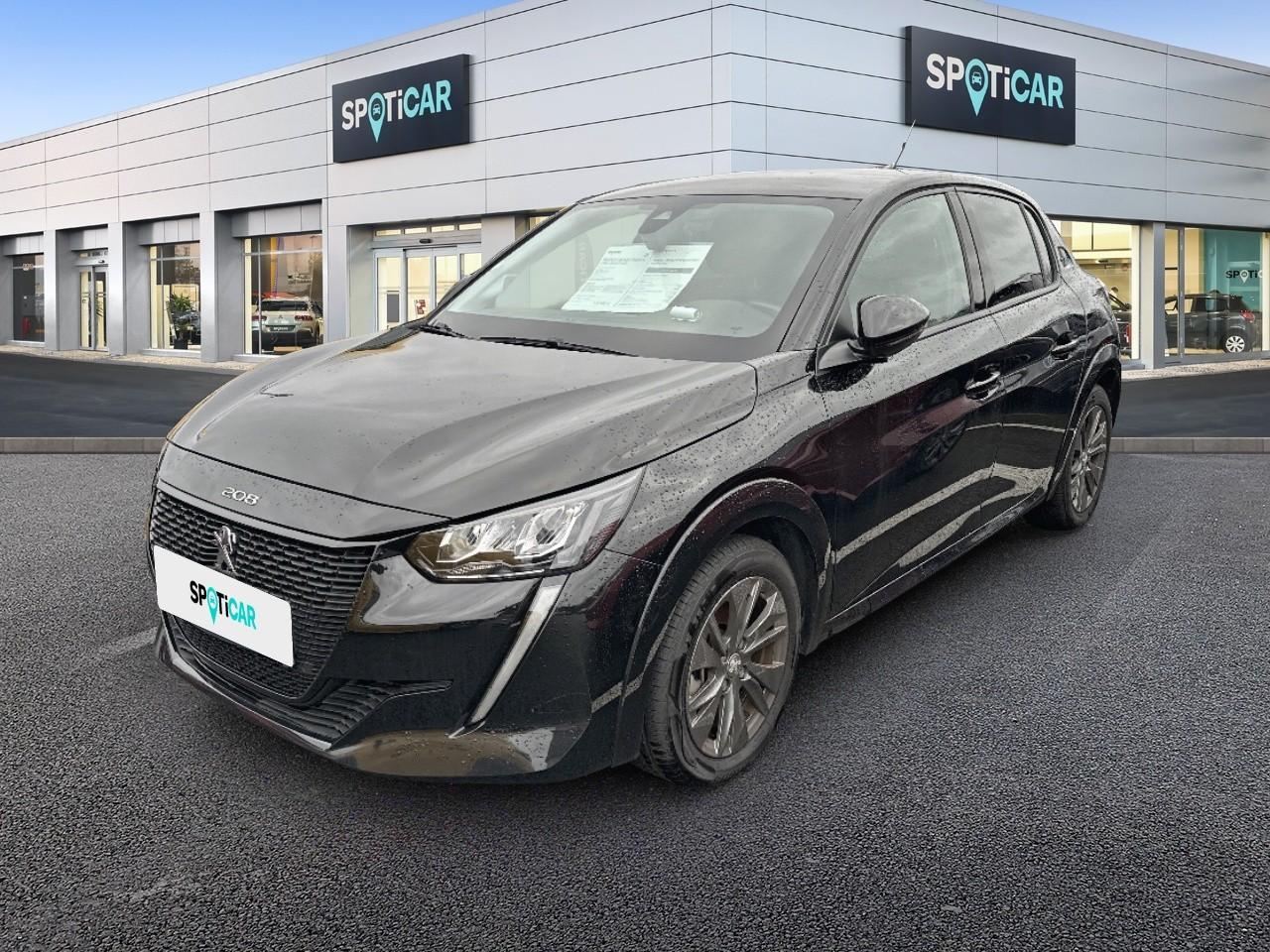 PEUGEOT PEUGEOT 208 Occasion Noir Courant électrique 2021