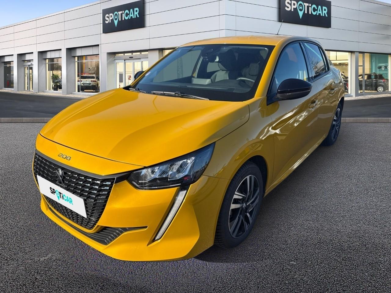 PEUGEOT PEUGEOT 208 Occasion Jaune Essence sans plomb 2023