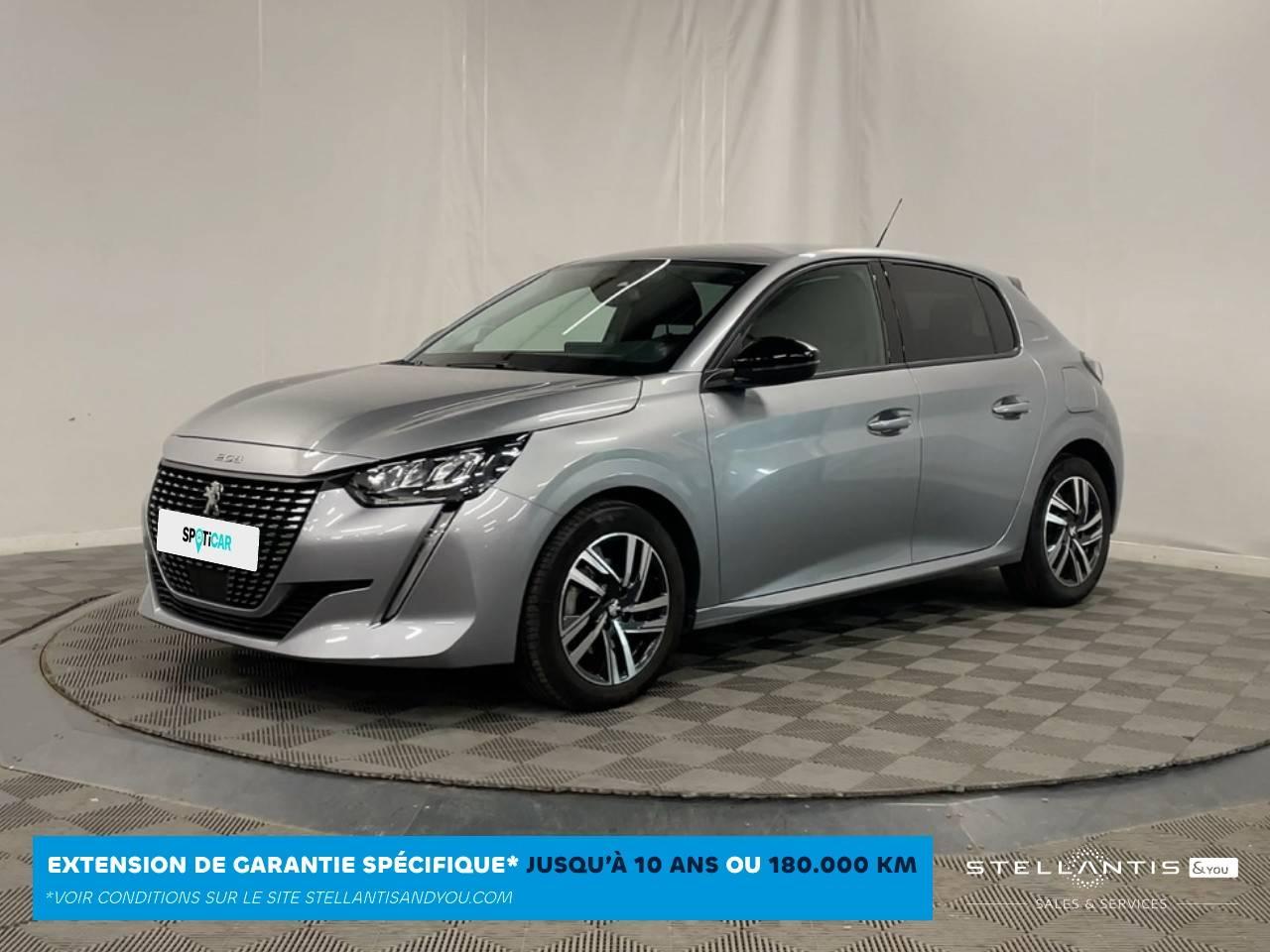 PEUGEOT PEUGEOT 208 Occasion Gris Essence sans plomb 2022