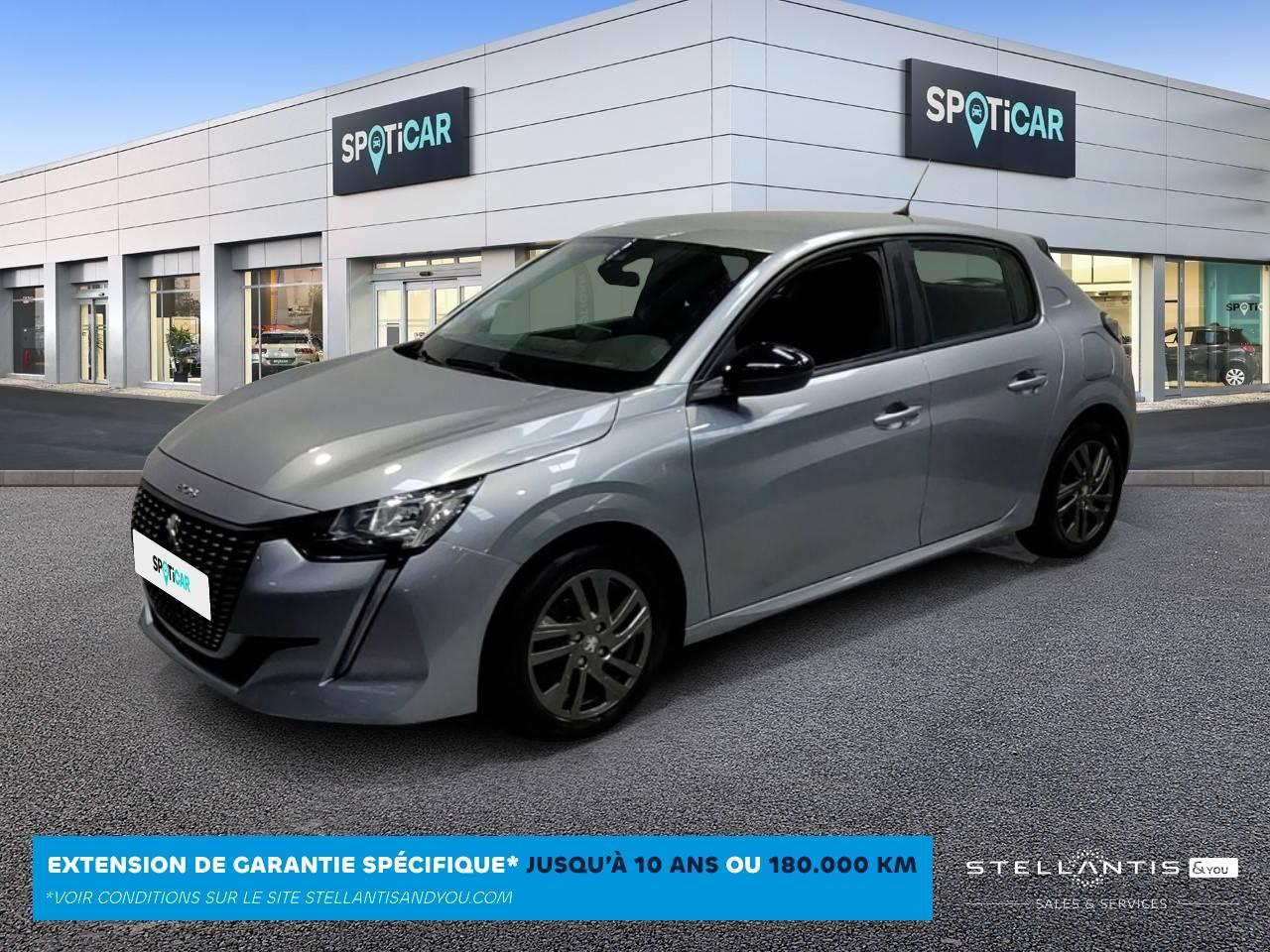 PEUGEOT PEUGEOT 208 Occasion Gris Essence sans plomb 2023
