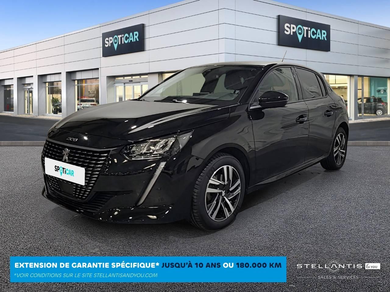 PEUGEOT PEUGEOT 208 Occasion Noir Essence sans plomb 2022