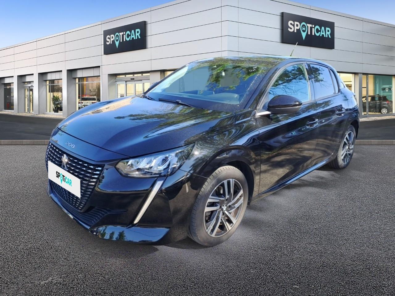 PEUGEOT PEUGEOT 208 Occasion Noir Essence sans plomb 2023