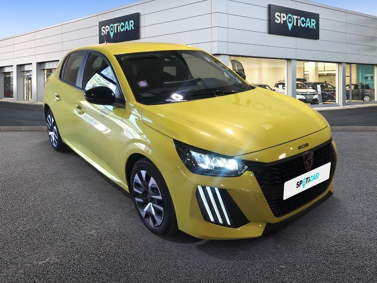 PEUGEOT PEUGEOT 208 Occasion Jaune Essence sans plomb 2024
