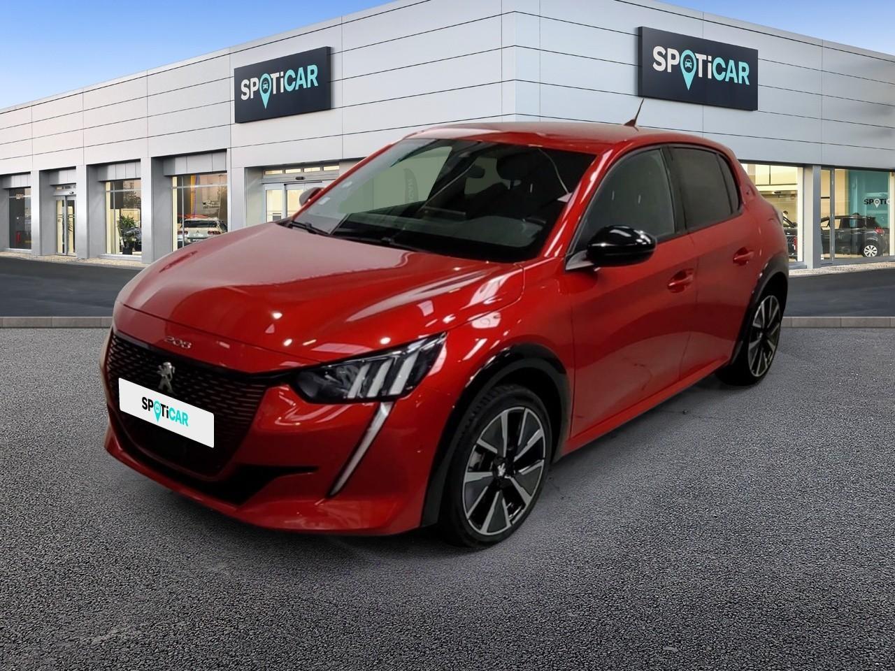 PEUGEOT PEUGEOT 208 Occasion Rouge Courant électrique 2022