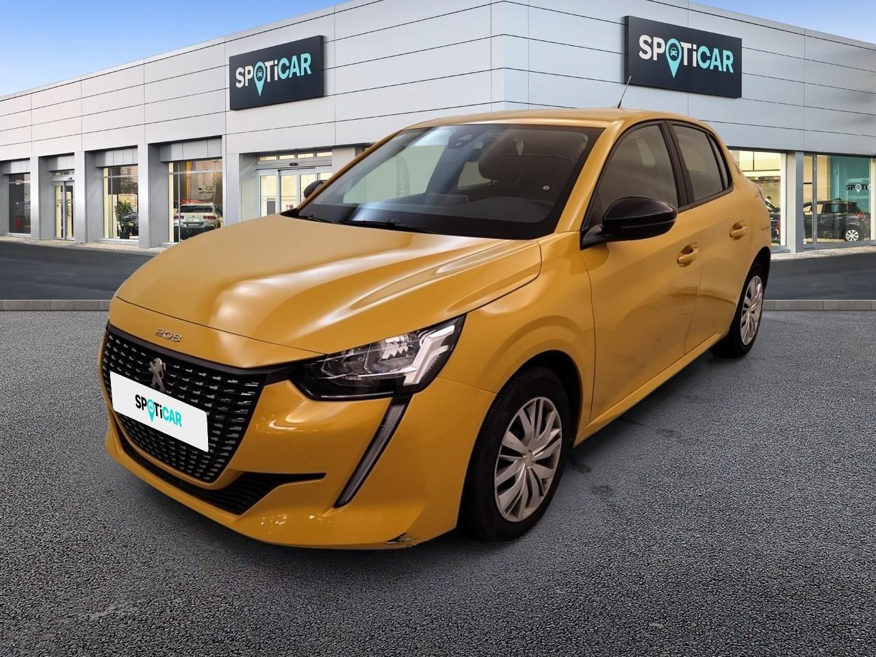 PEUGEOT PEUGEOT 208 Occasion Jaune Diesel 2022