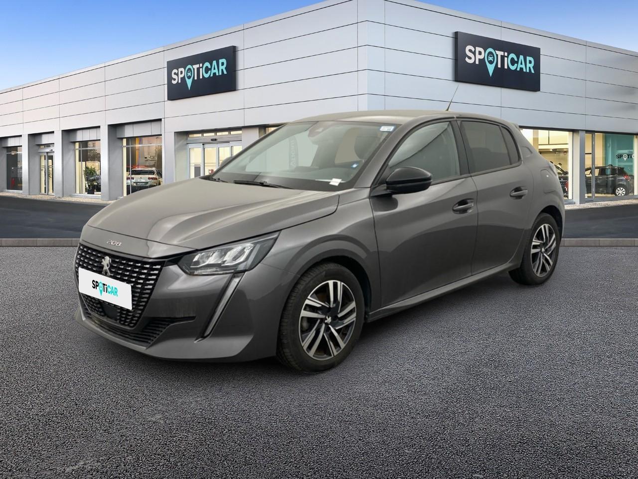 PEUGEOT PEUGEOT 208 Occasion Gris Essence sans plomb 2022