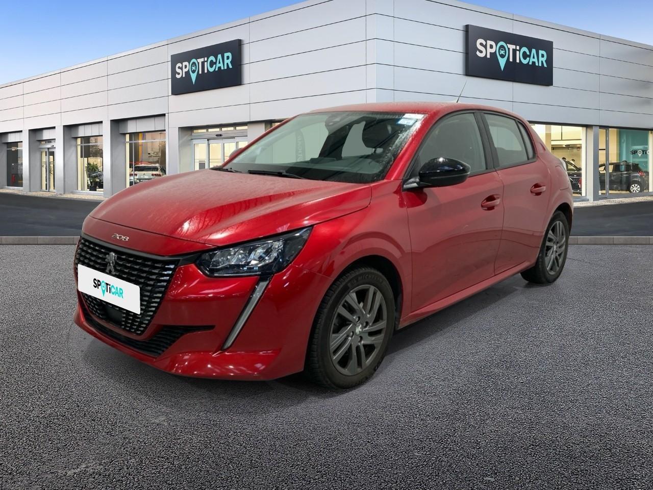 PEUGEOT PEUGEOT 208 Occasion Rouge Diesel 2022