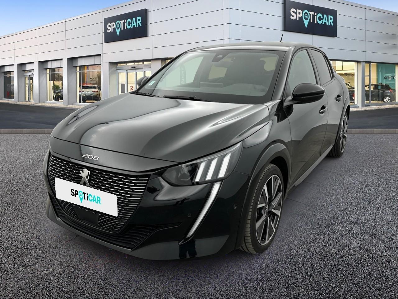 PEUGEOT PEUGEOT 208 Occasion Noir Essence sans plomb 2021