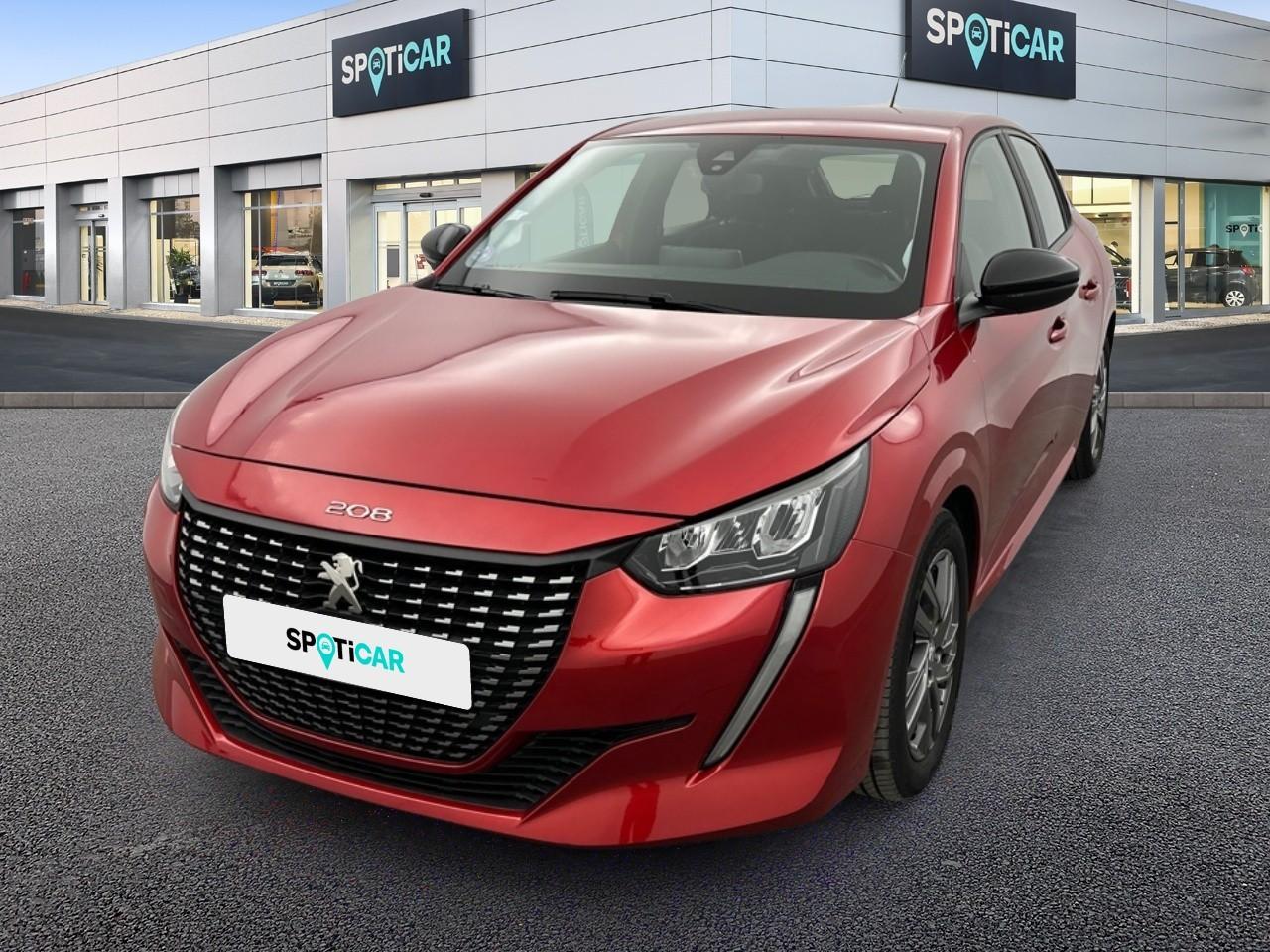 PEUGEOT PEUGEOT 208 Occasion Rouge Essence sans plomb 2022