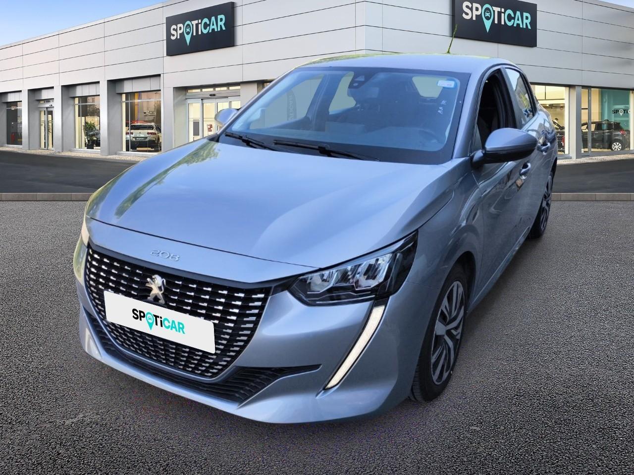 PEUGEOT PEUGEOT 208 Occasion Gris Essence sans plomb 2020