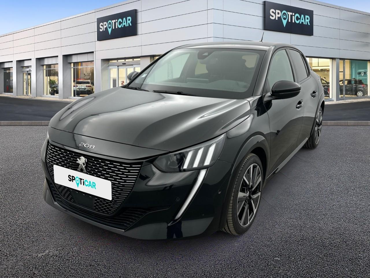 PEUGEOT PEUGEOT 208 Occasion Noir Essence sans plomb 2021