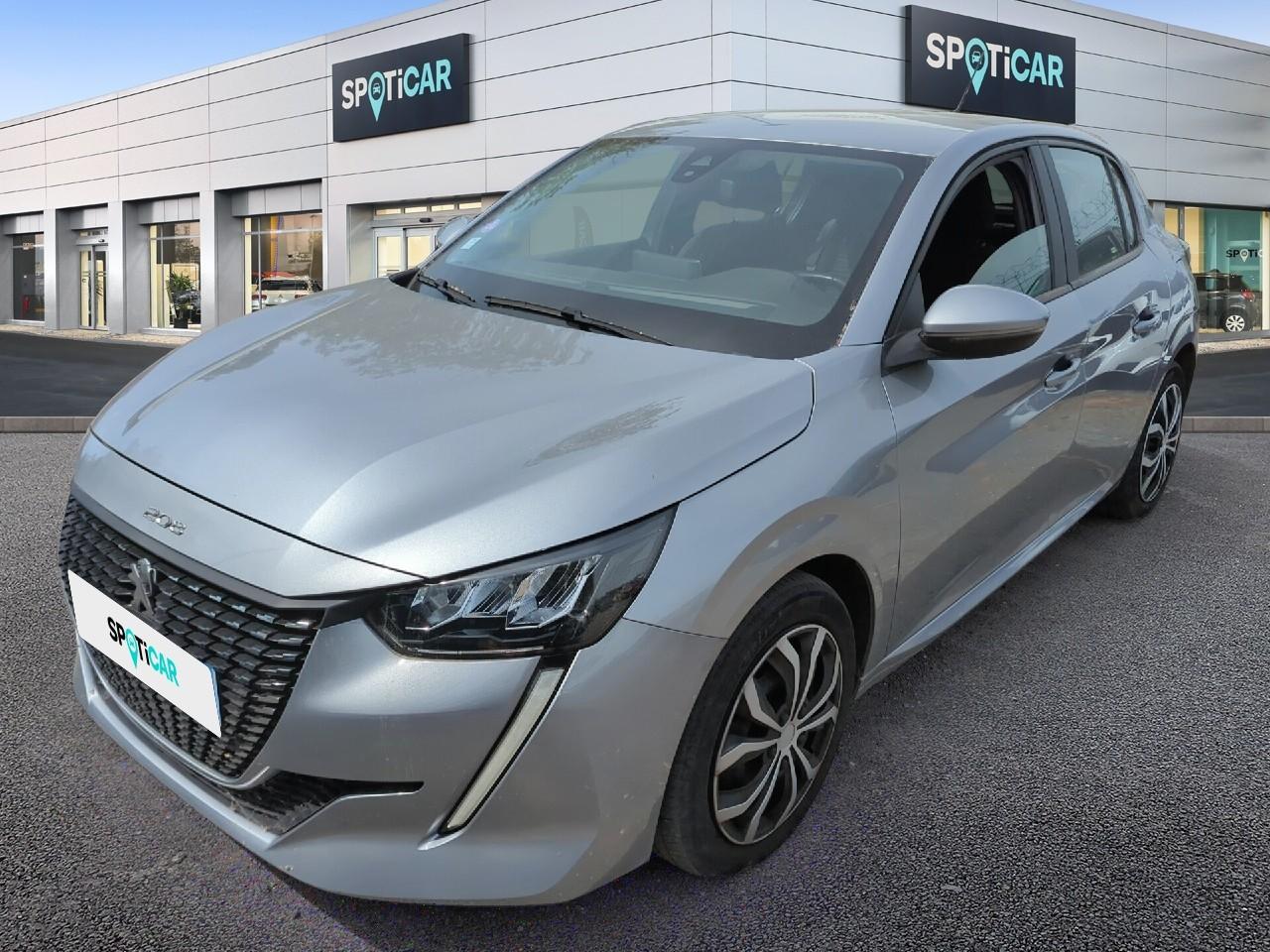 PEUGEOT PEUGEOT 208 Occasion Gris Essence sans plomb 2020