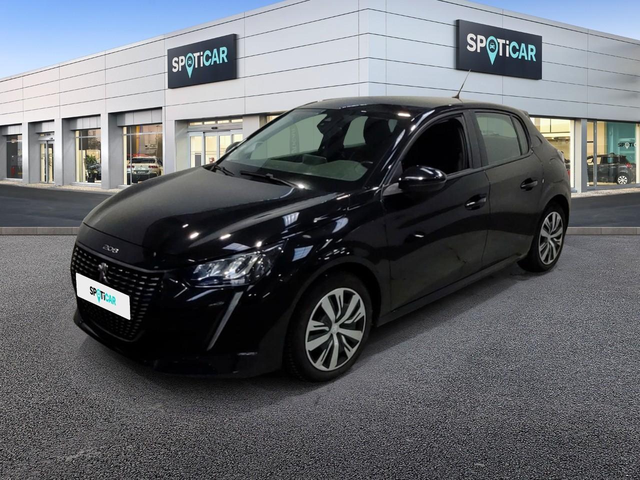 PEUGEOT PEUGEOT 208 Occasion Noir Essence sans plomb 2020