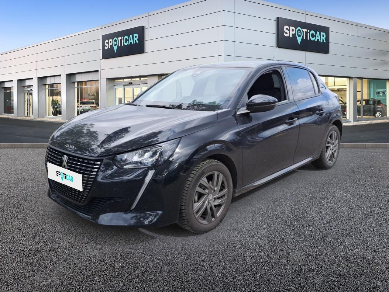 PEUGEOT PEUGEOT 208 Occasion Noir Essence sans plomb 2022