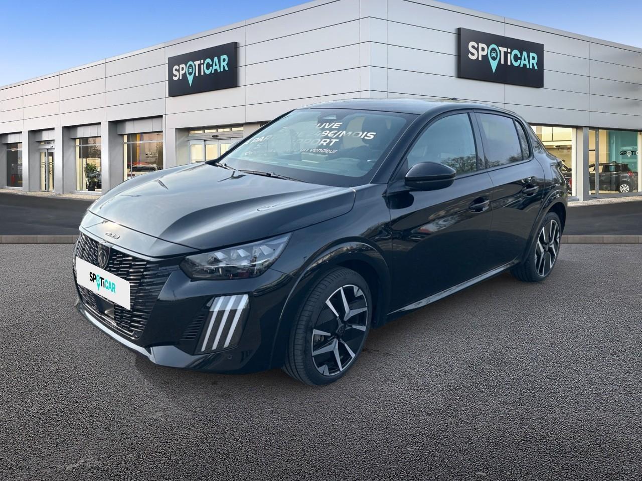 PEUGEOT PEUGEOT 208 Occasion Noir Essence sans plomb 2025