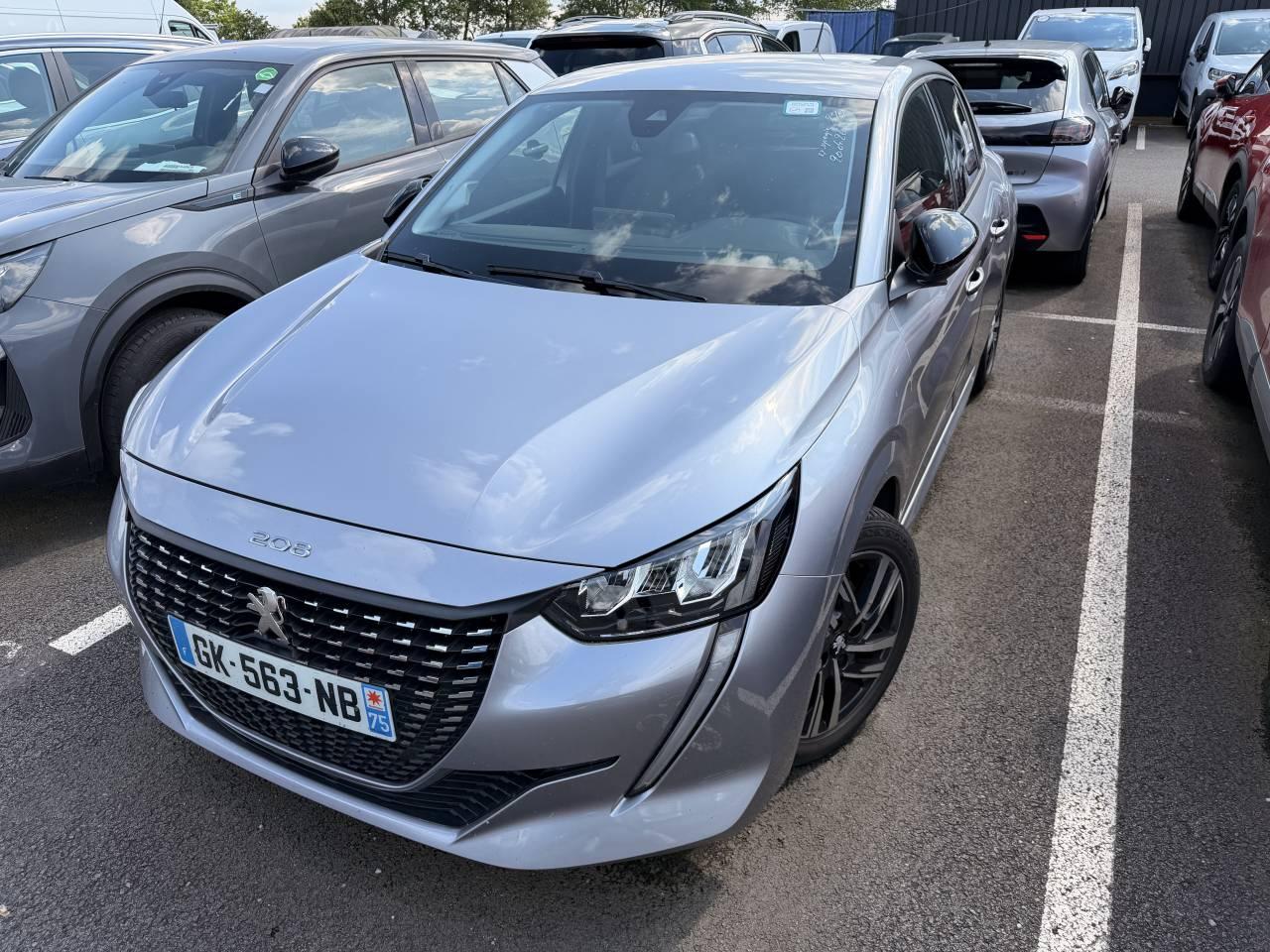 PEUGEOT PEUGEOT 208 Occasion Gris Essence sans plomb 2022