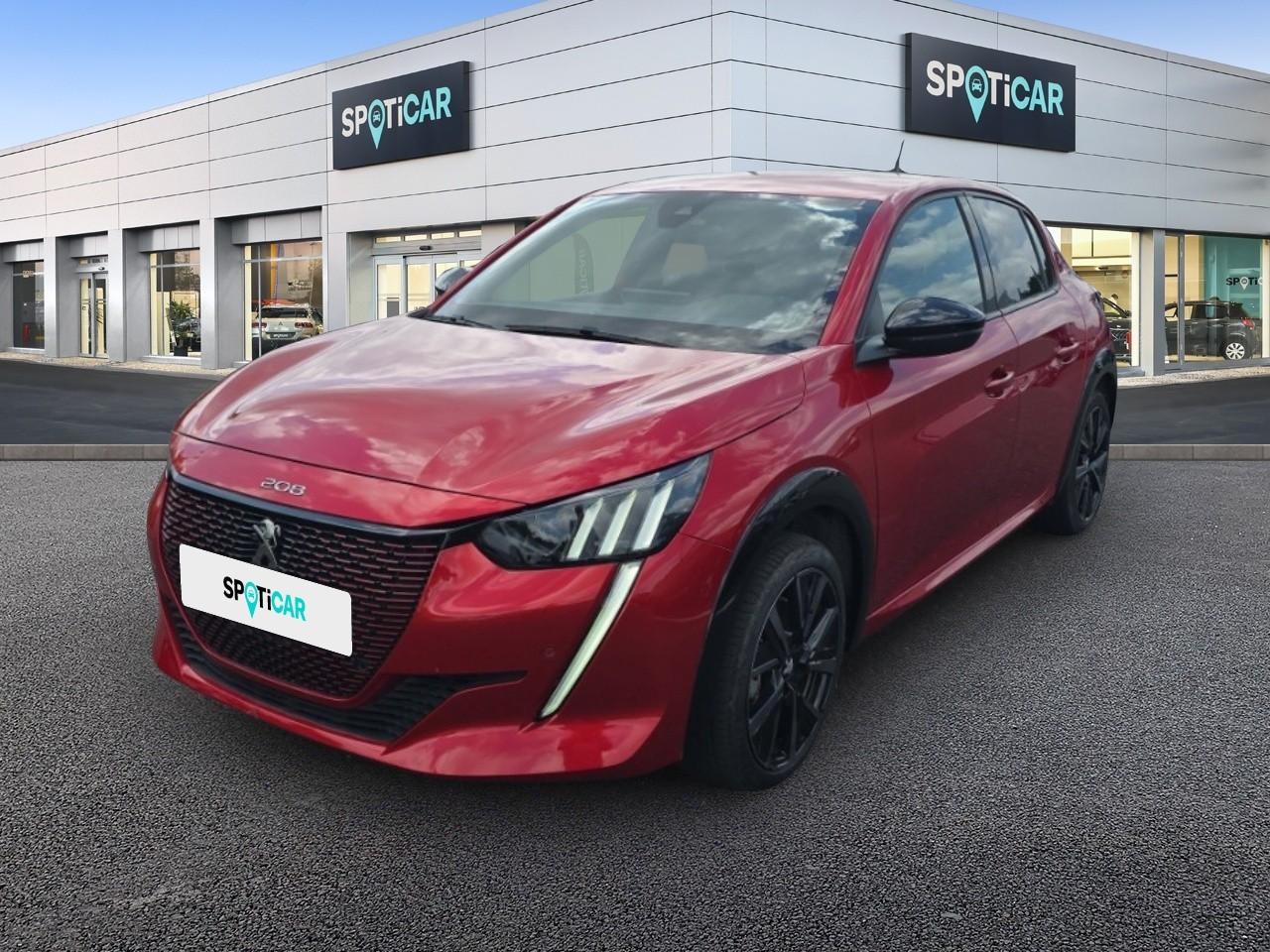 PEUGEOT PEUGEOT 208 Occasion Rouge Courant électrique 2023
