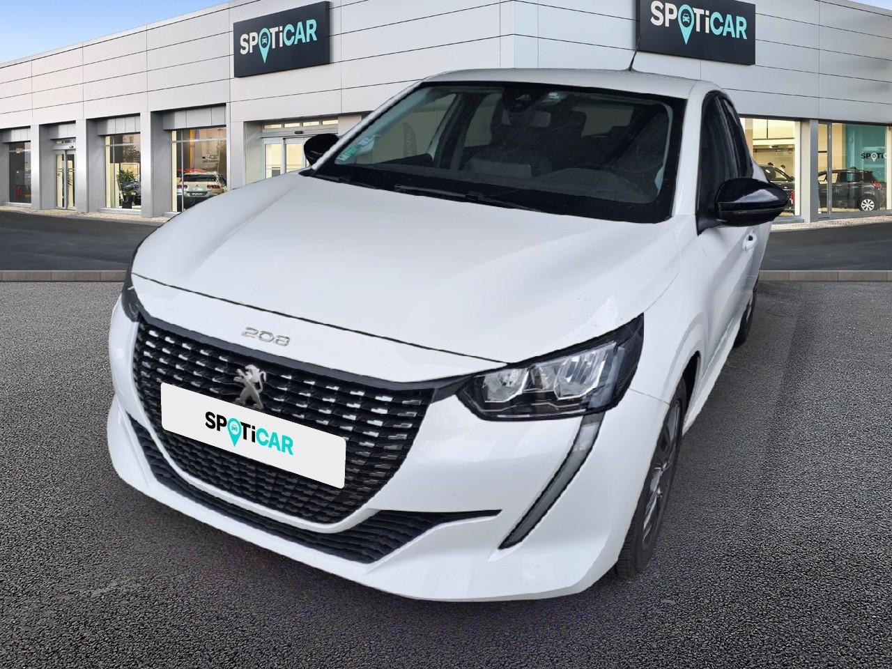 PEUGEOT PEUGEOT 208 Occasion Blanc Essence sans plomb 2022
