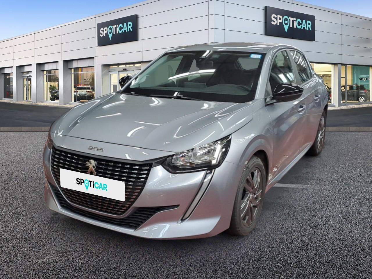 PEUGEOT PEUGEOT 208 Occasion Gris Essence sans plomb 2022
