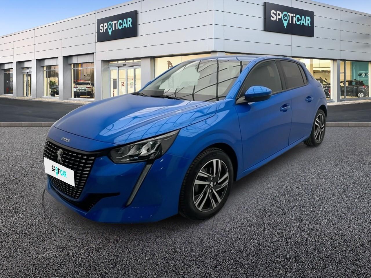 PEUGEOT PEUGEOT 208 Occasion Bleu Essence sans plomb 2021