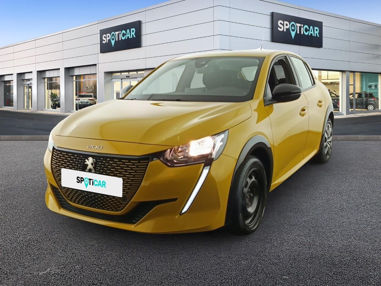 PEUGEOT PEUGEOT 208 Occasion Jaune Courant électrique 2023