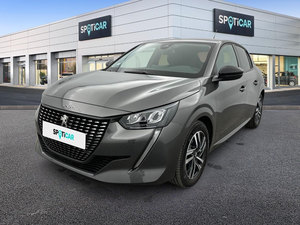 PEUGEOT PEUGEOT 208 Occasion Gris Essence sans plomb 2022