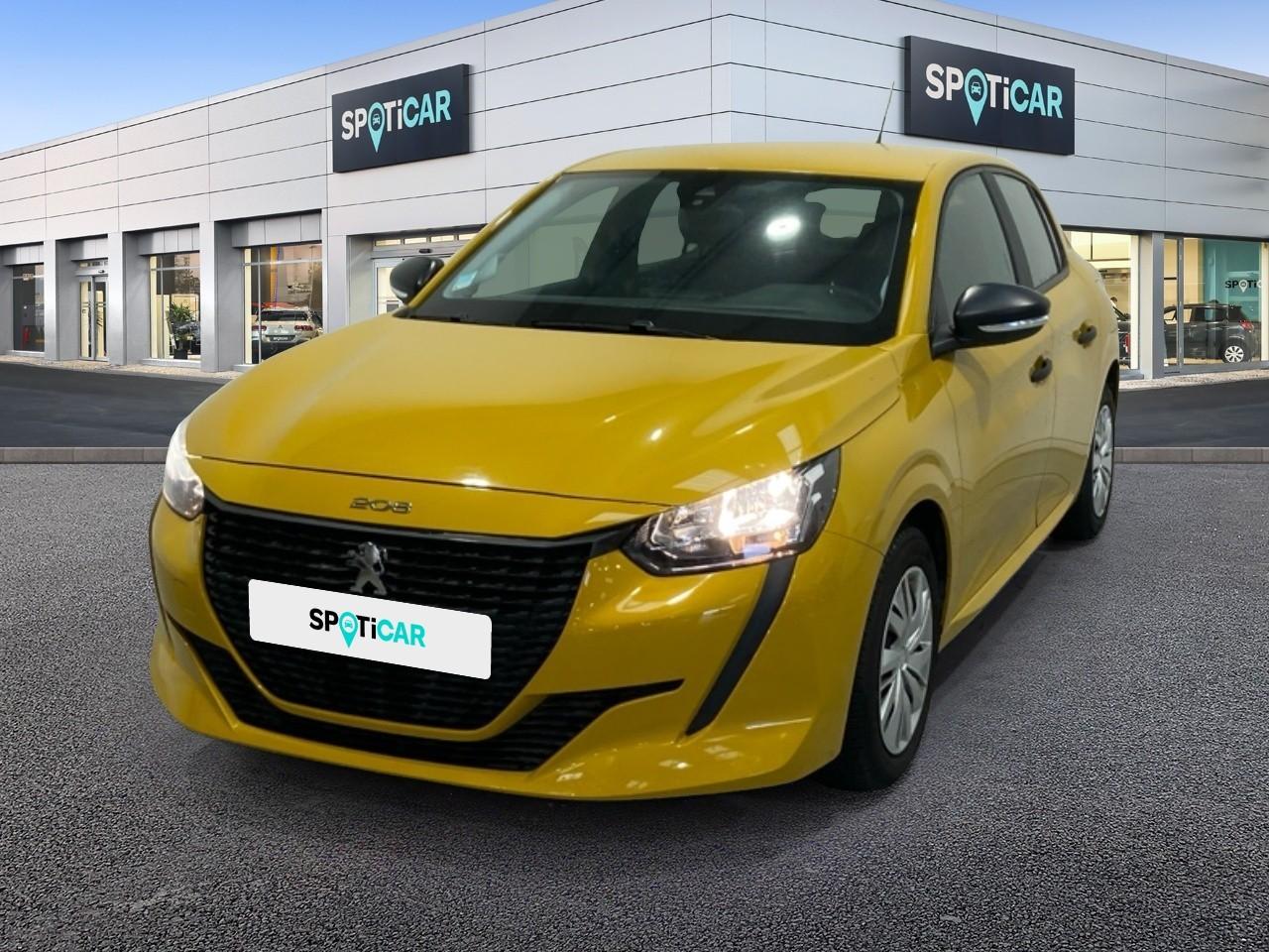 PEUGEOT PEUGEOT 208 Occasion Jaune Essence sans plomb 2022