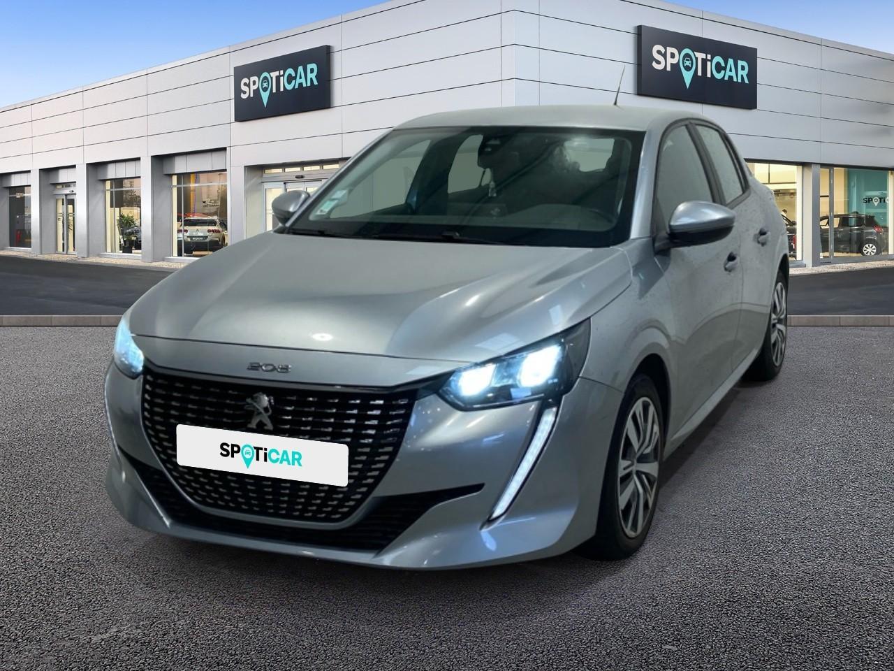 PEUGEOT PEUGEOT 208 Occasion Gris Essence sans plomb 2020