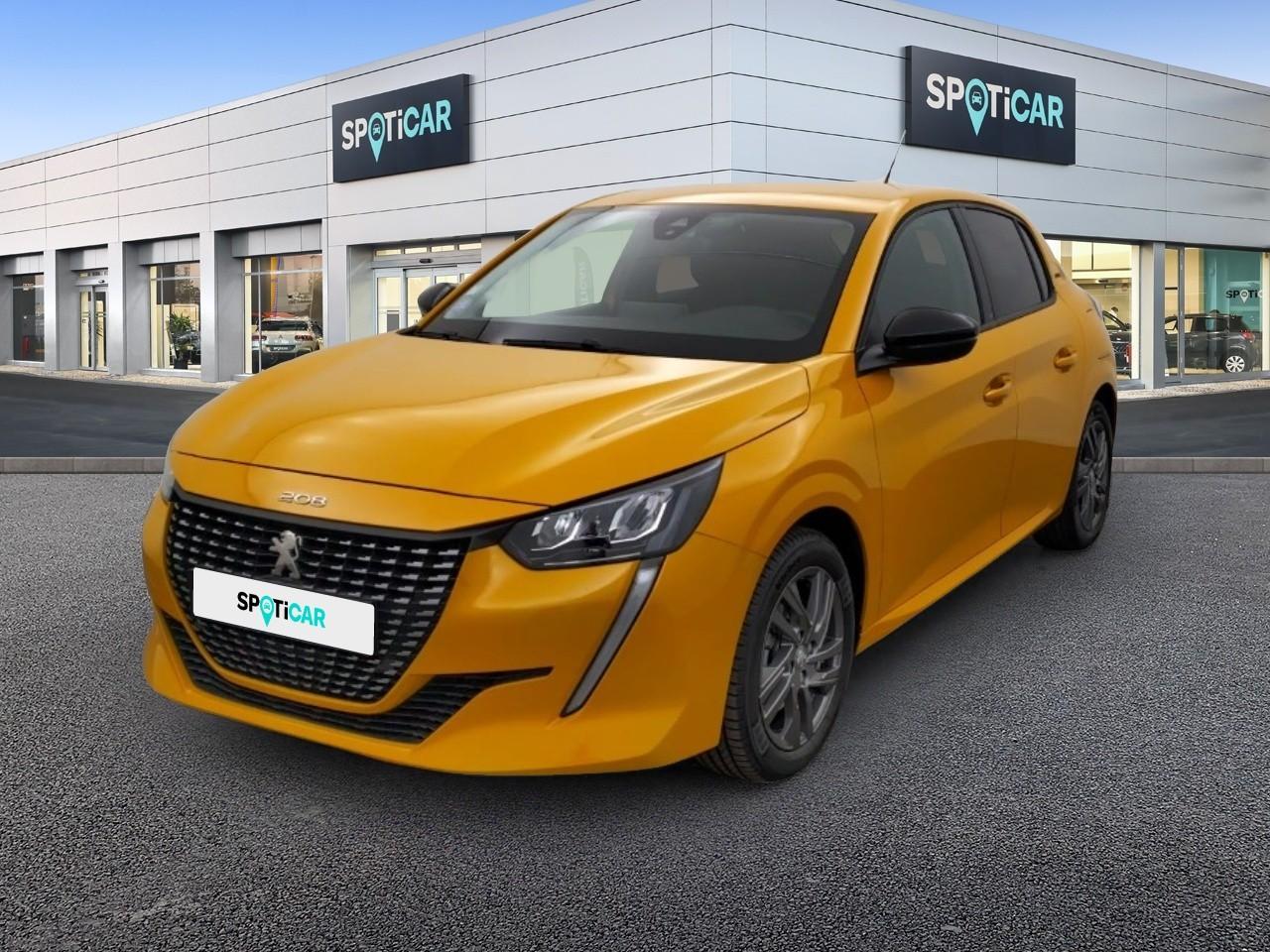 PEUGEOT PEUGEOT 208 Occasion Jaune Essence sans plomb 2022