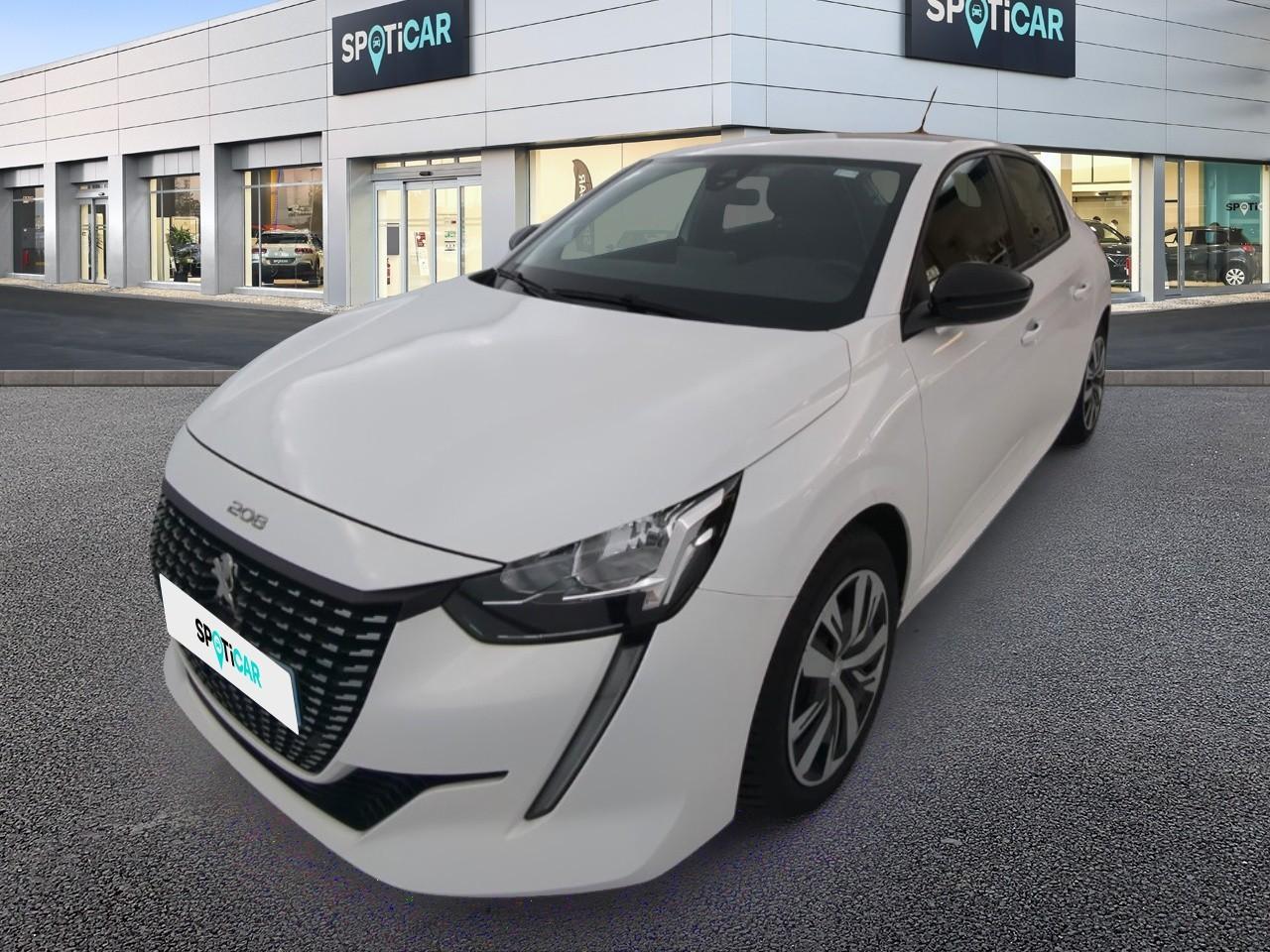 PEUGEOT PEUGEOT 208 Occasion BLANC Essence sans plomb 2023