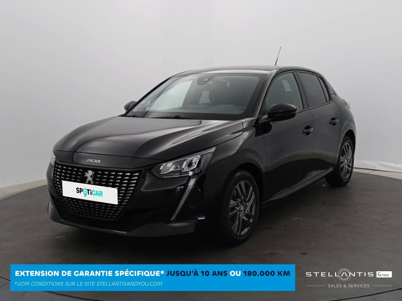 PEUGEOT PEUGEOT 208 Occasion Noir Essence sans plomb 2022