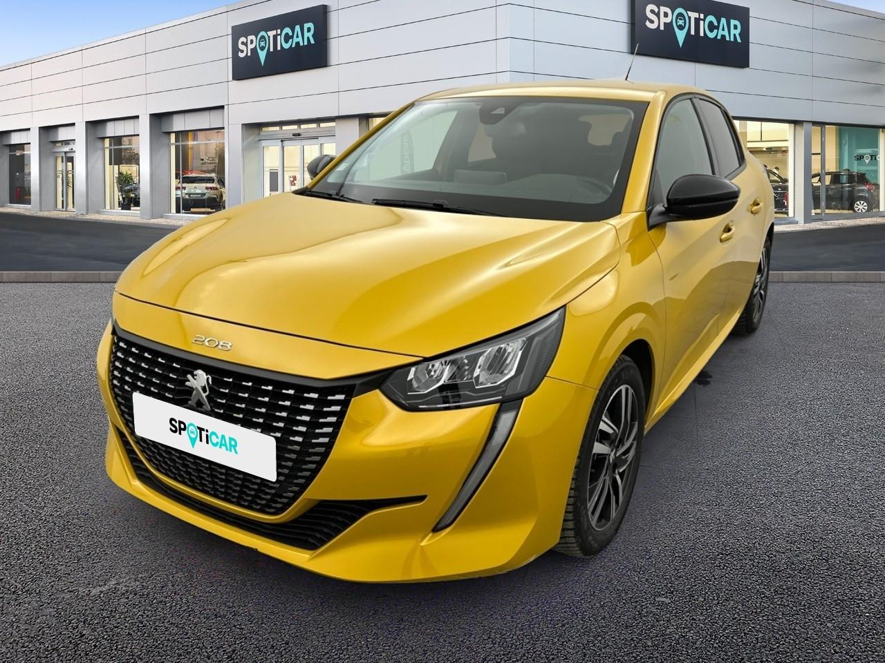 PEUGEOT PEUGEOT 208 Occasion Jaune Essence sans plomb 2022