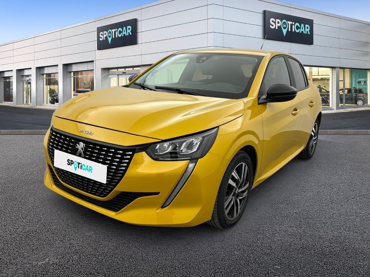 PEUGEOT PEUGEOT 208 Occasion Jaune Essence sans plomb 2023