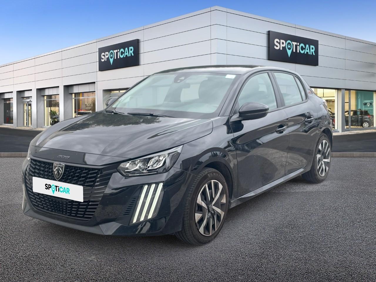 PEUGEOT PEUGEOT 208 Occasion Noir Essence sans plomb 2025
