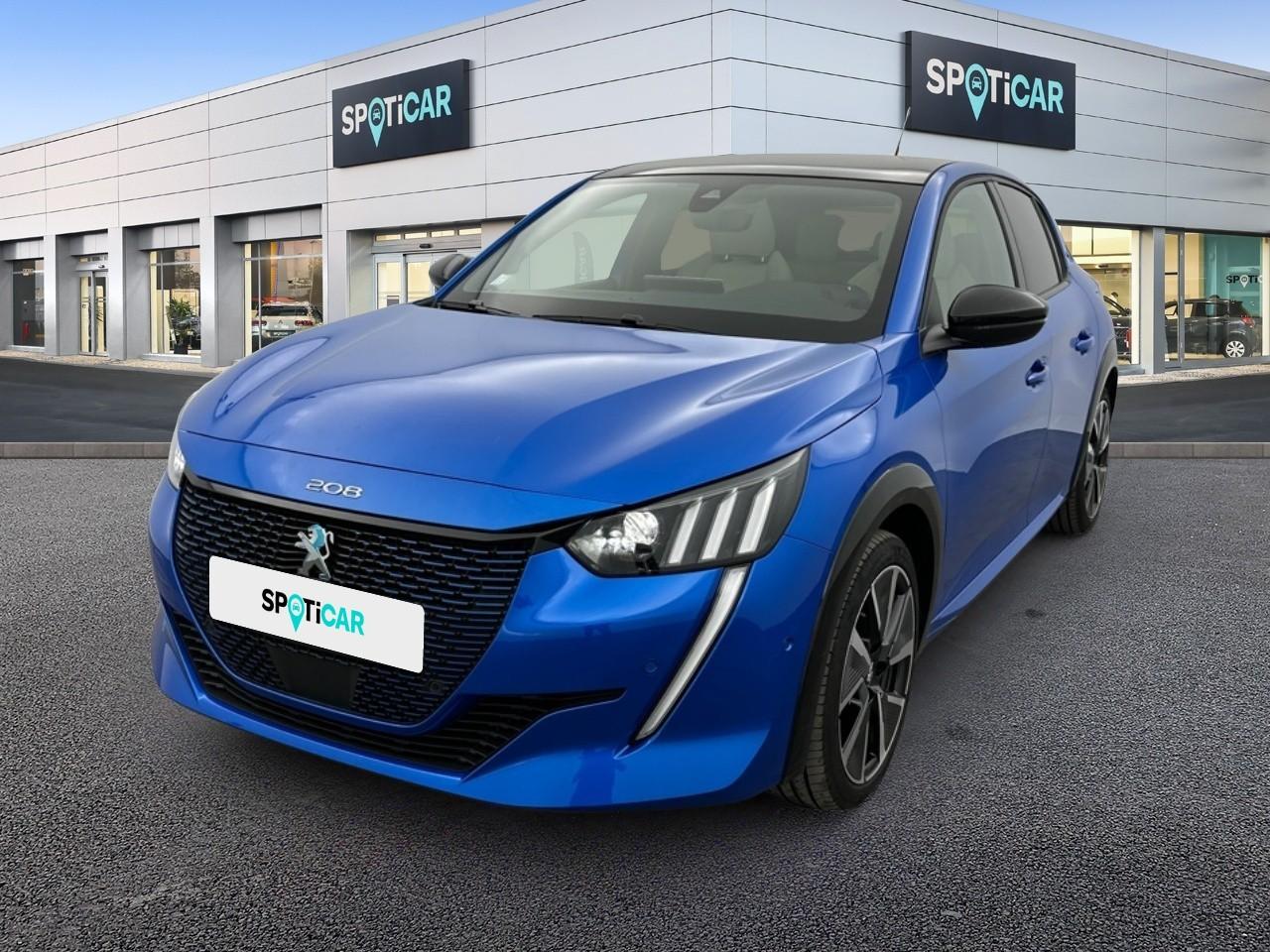 PEUGEOT PEUGEOT 208 Occasion Bleu Courant électrique 2021