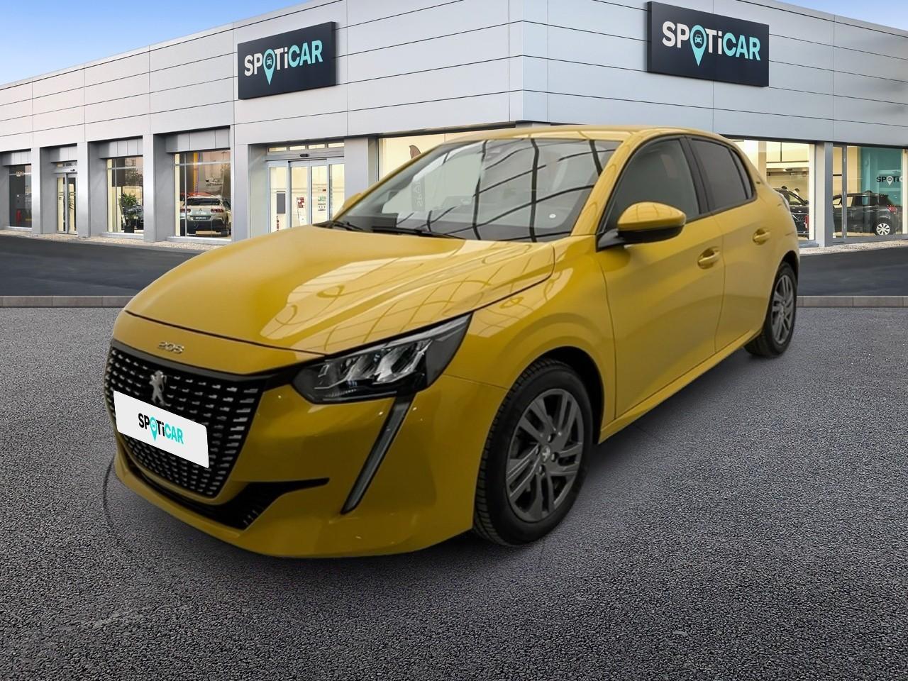 PEUGEOT PEUGEOT 208 Occasion Jaune Diesel 2021
