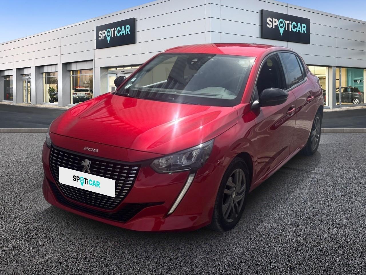 PEUGEOT PEUGEOT 208 Occasion Rouge Essence sans plomb 2022