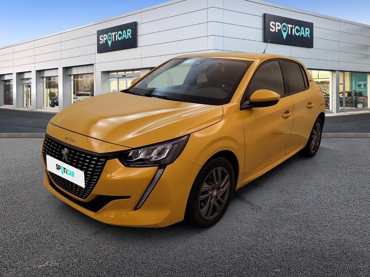 PEUGEOT PEUGEOT 208 Occasion Jaune Essence sans plomb 2021
