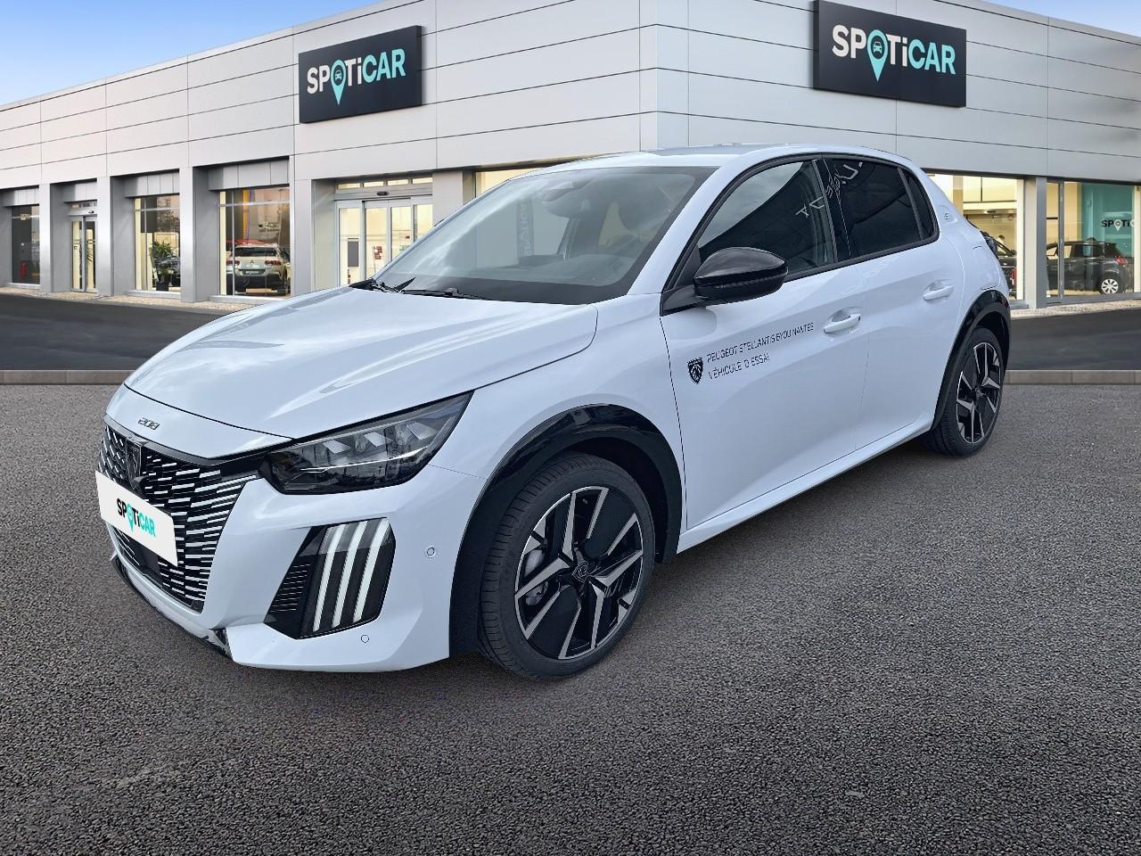 PEUGEOT PEUGEOT 208 Occasion Blanc Courant électrique 2026